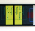 Senza titolo (2013) | Assemblato | Acrilico su tavola | cm 70x23x3