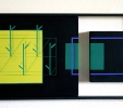 Senza titolo (2014) | Assemblato | acrilico su tavola | cm 63x33x3